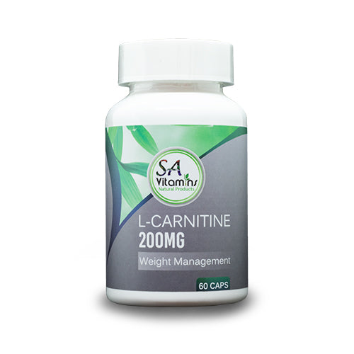 L-Carnitine 200mg Capsules 60 SA Vitamins L-Carnitine 200mg Capsules 60 SA Vitamins