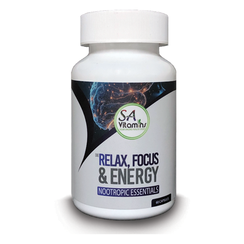 Relax, Focus and Energy 60 caps