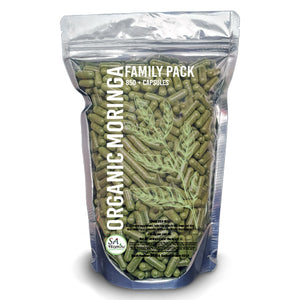 Organic Moringa Family Pack 850 Capsules
