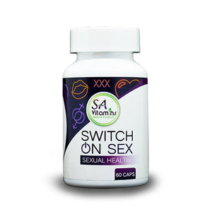 Switch On Sex 60 Capsules - NOW LESS 30%
