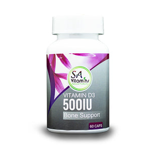 Vitamin D3 500iu 60 Capsules - NOW LESS 40%